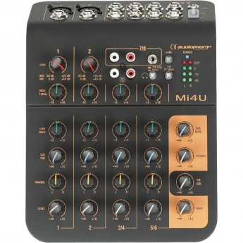 Аналоговый микшер AUDIOPHONY Mi4U 81280