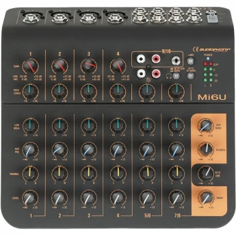 Аналоговый микшер AUDIOPHONY Mi6U 81281